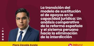 La transición del modelo de sustitución al de apoyos en la capacidad jurídica: Un análisis comparativo de la reforma española y el sistema peruano hacia la eliminación de la interdicción