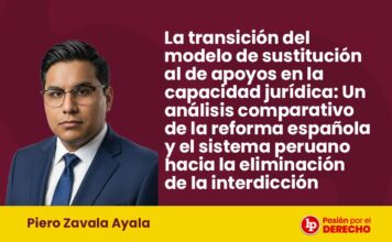 La transición del modelo de sustitución al de apoyos en la capacidad jurídica: Un análisis comparativo de la reforma española y el sistema peruano hacia la eliminación de la interdicción