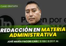 Clase gratuita sobre «Redacción en materia administrativa». Llena el formulario para recibir las diapositivas.