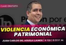 Clase gratuita sobre violencia económica patrimonial. Llena el formulario para recibir las diapositivas