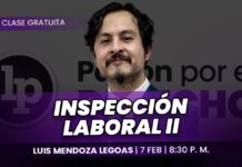 Clase gratuita sobre inspección laboral II. Llena el formulario para recibir las diapositivas