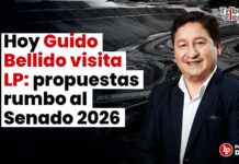 Hoy Guido Bellido visita LP: propuestas rumbo al Senado 2026