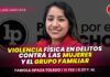 Clase gratuita sobre violencia física en delitos contra las mujeres y el grupo familiar. Llena el formulario para recibir las diapositivas