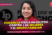 Clase gratuita sobre violencia física en delitos contra las mujeres y el grupo familiar. Llena el formulario para recibir las diapositivas