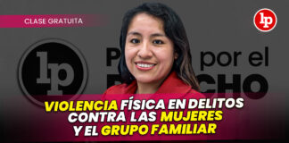 Clase gratuita sobre violencia física en delitos contra las mujeres y el grupo familiar. Llena el formulario para recibir las diapositivas