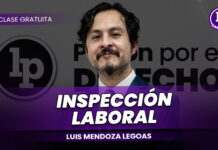 Clase gratuita sobre inspección laboral. Llena el formulario para recibir las diapositivas