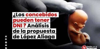¿Los concebidos pueden tener DNI? Análisis jurídico de la propuesta de López Aliaga