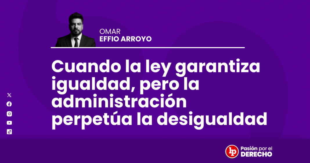 Cuando la ley garantiza igualdad - LPDerecho