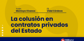 La colusión en contratos privados del Estado