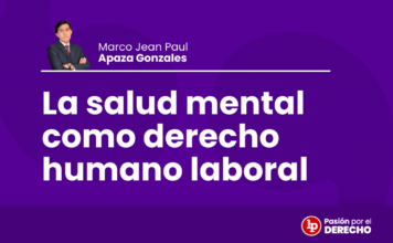 La salud mental como derecho humano laboral