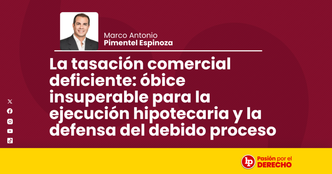 La tasacion comercial deficiente - LPDerecho