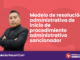 Modelo de resolución administrativa de inicio de procedimiento administrativo sancionador