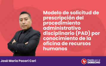Modelo de solicitud de prescripción del procedimiento administrativo disciplinario (PAD) por conocimiento de la oficina de recursos humanos