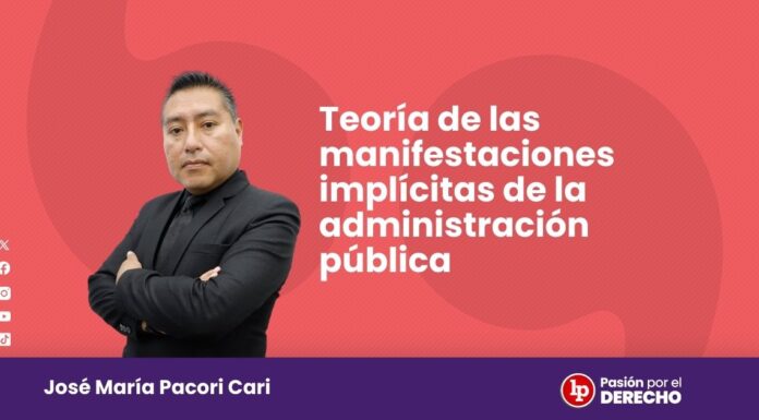 Teoría de las manifestaciones implícitas de la administración pública