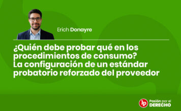 ¿Quién debe probar qué en los procedimientos de consumo? La configuración de un estándar probatorio reforzado del proveedor