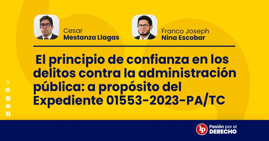 BANNER El principio de confianza en los delitos-LP