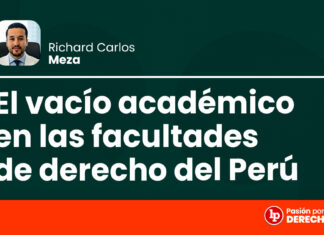 El vacío académico en las facultades de derecho del Perú