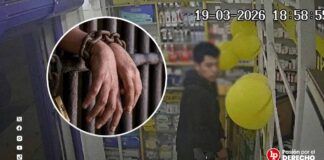 Dictan prisión preventiva a sujeto que se habría apoderado de S/40 al intentar asaltar una botica