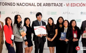 La UNSA ocupa el primer puesto en el Torneo Nacional de Arbitraje (VI Edición)