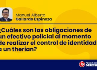 ¿Cuáles son las obligaciones de un efectivo policial al momento de realizar el control de identidad a un therian?