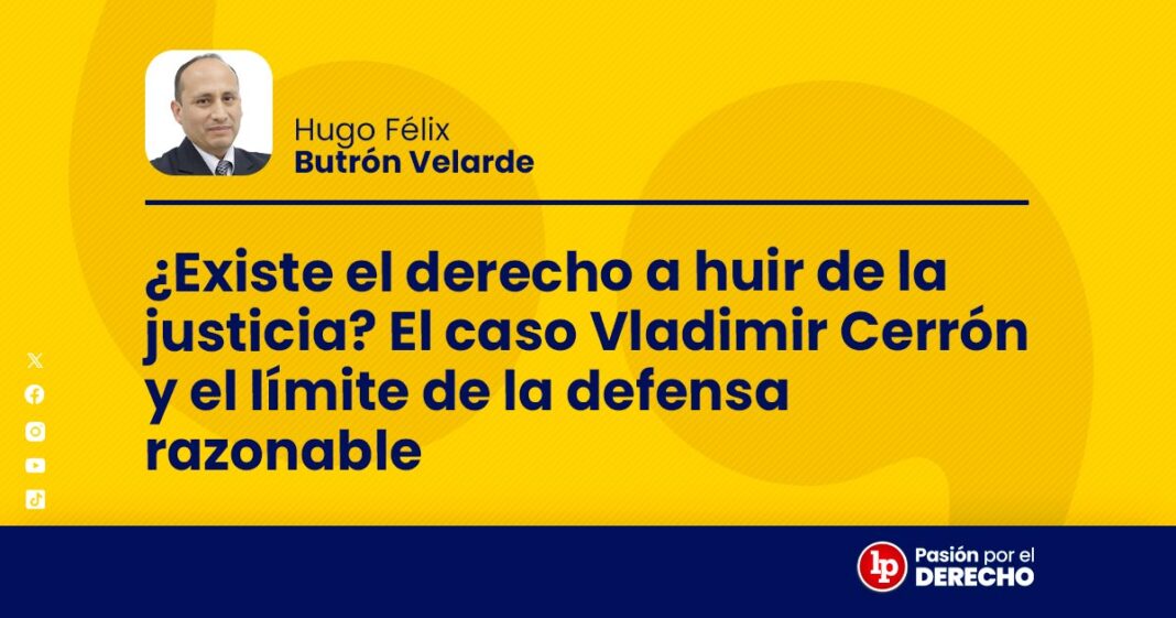 BANNER existe el derecho a huir de la juticia caso cerron_LP