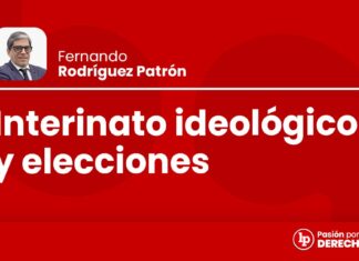 Interinato ideológico y elecciones