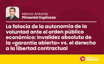 La falacia de la autonomía de la voluntad ante el orden público económico: invalidez absoluta de la «garantía abierta» vs. el derecho a la libertad contractual