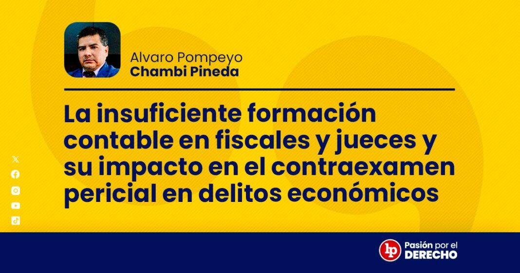 BANNER la insuficiente formacion contable en fiscales y jueces-LP