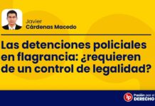 Las detenciones policiales en flagrancia: ¿requieren de un control de legalidad?