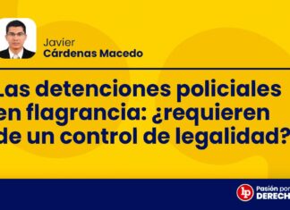 Las detenciones policiales en flagrancia: ¿requieren de un control de legalidad?