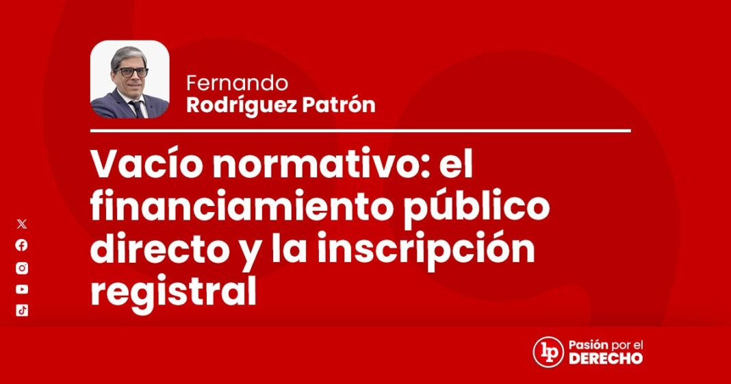 BANNER vacio normativo el financiamiento publico_LP