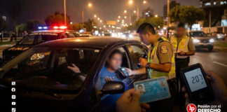 Condenan a sujeto que proporcionó el nombre y DNI de su primo al ser intervenido por conducir en estado de ebriedad