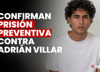 ÚLTIMO: Sala confirma prisión preventiva dictada en contra de Adrián Villar (lea la resolución)