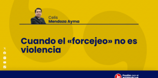 Cuando el «forcejeo» no es violencia