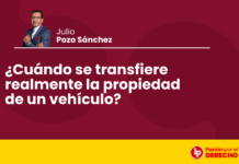 ¿Cuándo se transfiere realmente la propiedad de un vehículo?