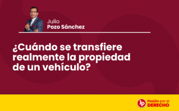 ¿Cuándo se transfiere realmente la propiedad de un vehículo?