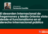 El desorden internacional de hegemones y Medio Oriente visto desde el funcionalismo en el derecho internacional público