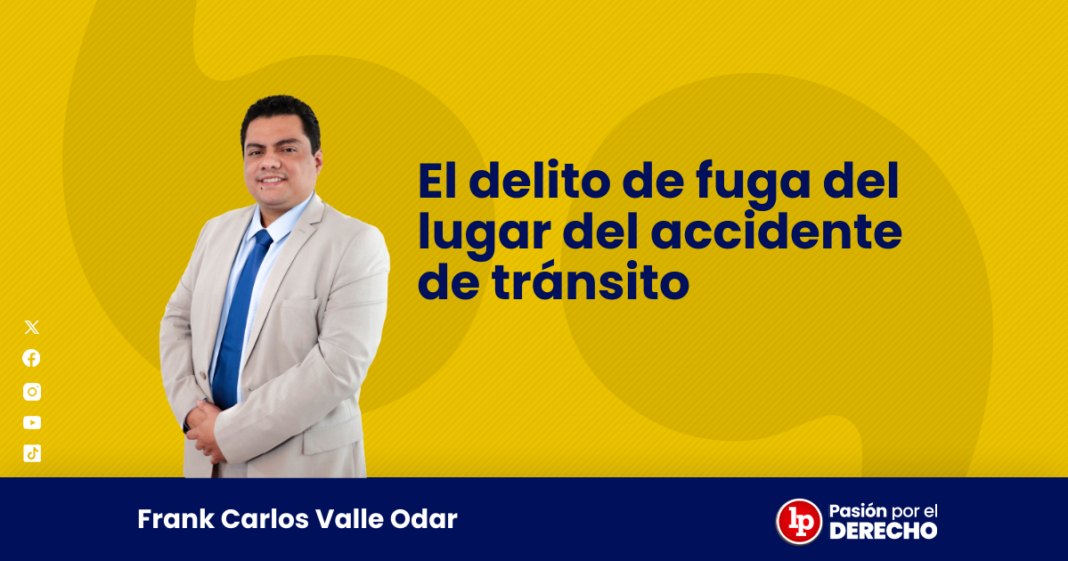 El delito de fuga del lugar del accidente de transito - LPDerecho