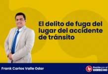 El delito de fuga del lugar del accidente de tránsito