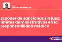 El poder de sancionar sin juez: límites administrativos en la responsabilidad médica