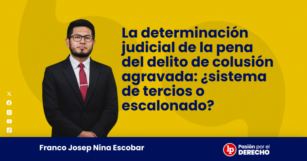 La determinacion judicial de la pena del delito de colusión agravada - LPDerecho