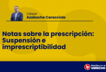 Notas sobre la prescripción: Suspensión e imprescriptibilidad