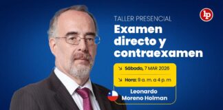 Taller presencial «Examen directo y contraexamen» con Leonardo Moreno Holman (sáb. 7 de marzo)