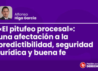 «El pitufeo procesal»: una afectación a la predictibilidad, seguridad jurídica y buena fe