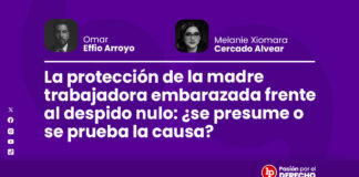 La protección de la madre trabajadora embarazada frente al despido nulo: ¿se presume o se prueba la causa?