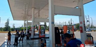 Denuncian a grifo cuyo panel indicaba S/16.51, mientras que en el surtidor y en la boleta de venta se registró S/17.51