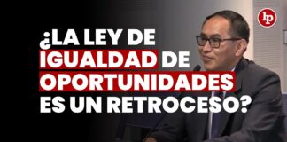 ¿La ley de igualdad de oportunidades es un retroceso? JNJ entrevista a Marco Antonio Lavilla Quispe