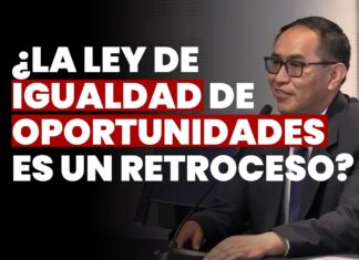 ¿La ley de igualdad de oportunidades es un retroceso? JNJ entrevista a Marco Antonio Lavilla Quispe