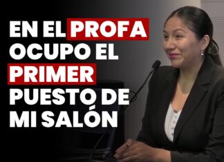 En el Profa ocupo el primer puesto de mi salón: JNJ entrevista a Paola Jackelin Umiyauri Quirita