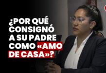 ¿Por qué consignó a su padre como «amo de casa»? JNJ entrevista a Ruth Mery Caira Yucra